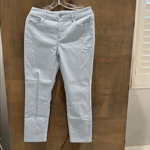 Chico's Blue Ankle Cropped Jeans